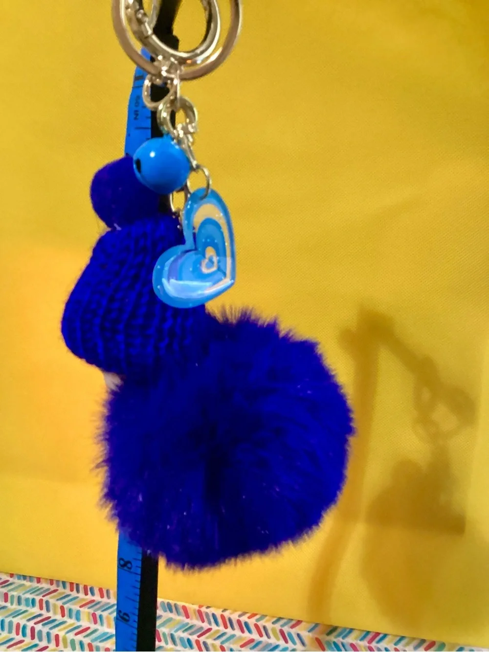 NWOT - Backpack Charms ! Royal Blue Baby Doll Keychain Charm!!